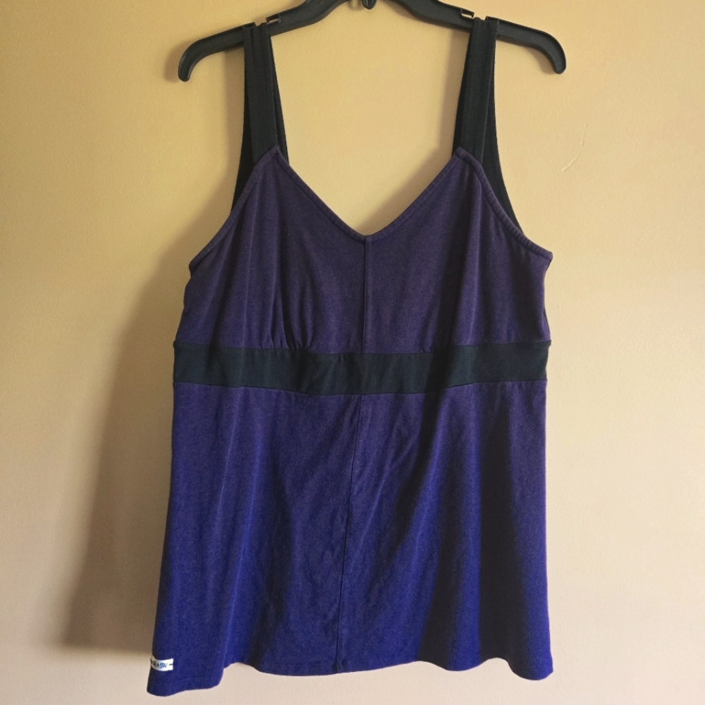 Converse Sporty Tank With Zipper, XL (PTP=17.25")
